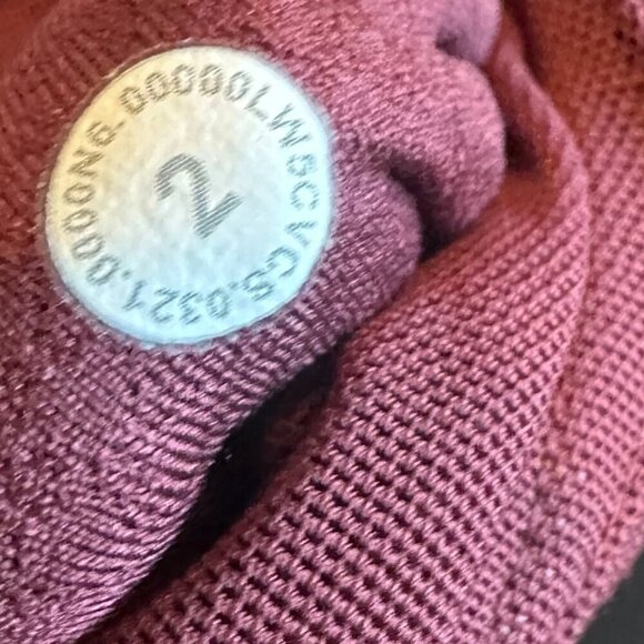 Lululemon Wunder Lounge Super High-Rise Tight 28" Red Merlot Leggings Size 2 - Picture 10 of 13